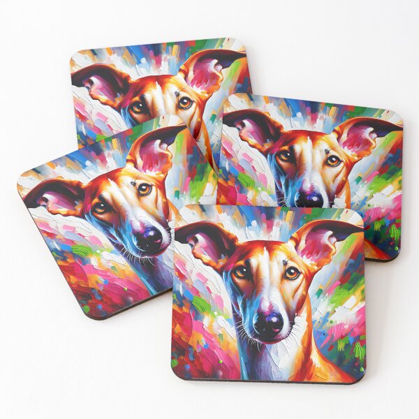Item preview, Ibizan Hound Dog Acrylic Print Pet Portrait Pet Lovers designed and sold by Puppy Puzzles Plus.