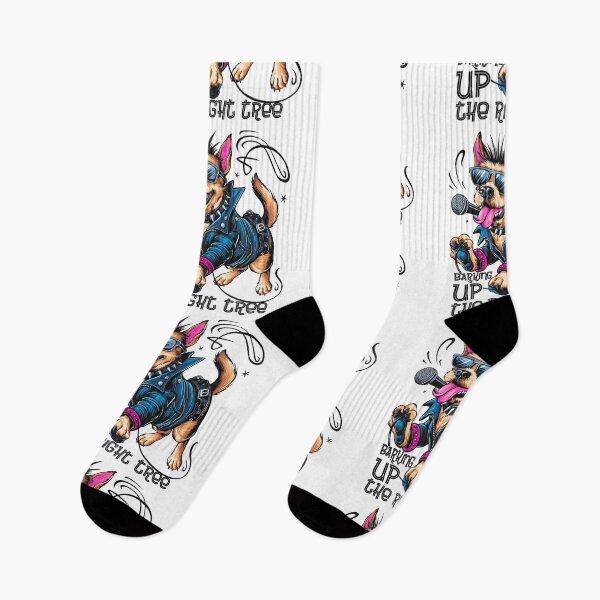 Item preview, Barking-up the Right Tree: Punk Rock Dog Design for Dog Lovers designed and sold by asprse.