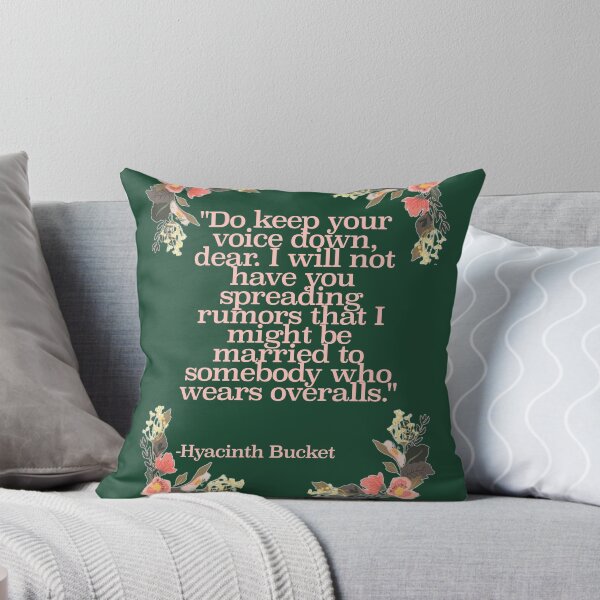 Item preview, Hyazinthen Eimer Zitate designed and sold by Jeremiah Martin.