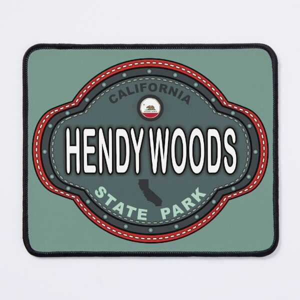 Item preview, Hendy Woods State Park California Ca stitching effect designed and sold by studioss76.