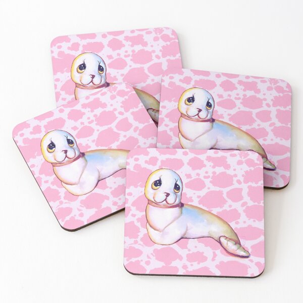 Item preview, porcelain seal designed and sold by trashcangoddess.
