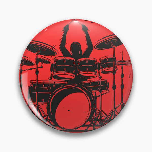 Item preview, Born to Drum - Forced to Work Drums T-Shirt  designed and sold by TwistedPrinter.