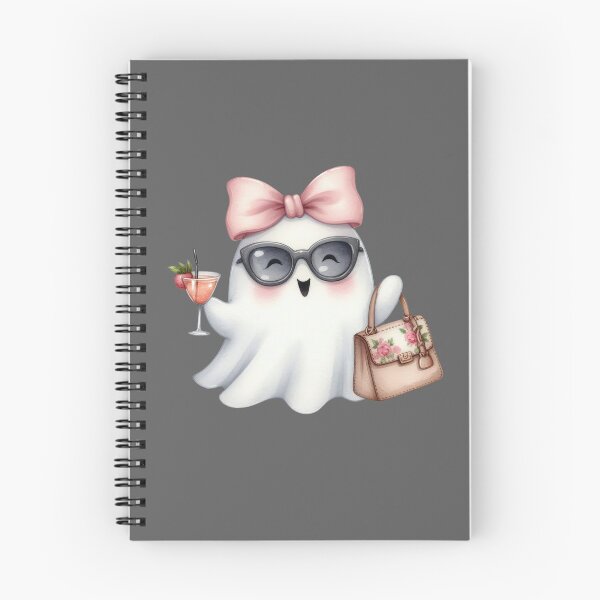 Item preview, Cute ghost cocktail time designed and sold by FatBirdie.