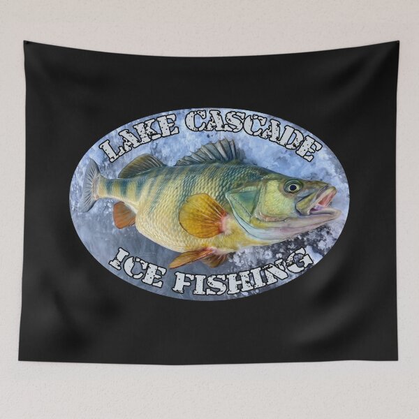 Item preview, Lake Cascade Ice Fishing Jumbo Perch designed and sold by crbtee.
