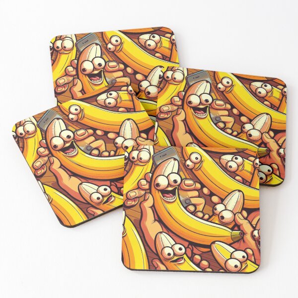 Item preview, Banana Selfie Extravaganza designed and sold by ZenOfAIarts.