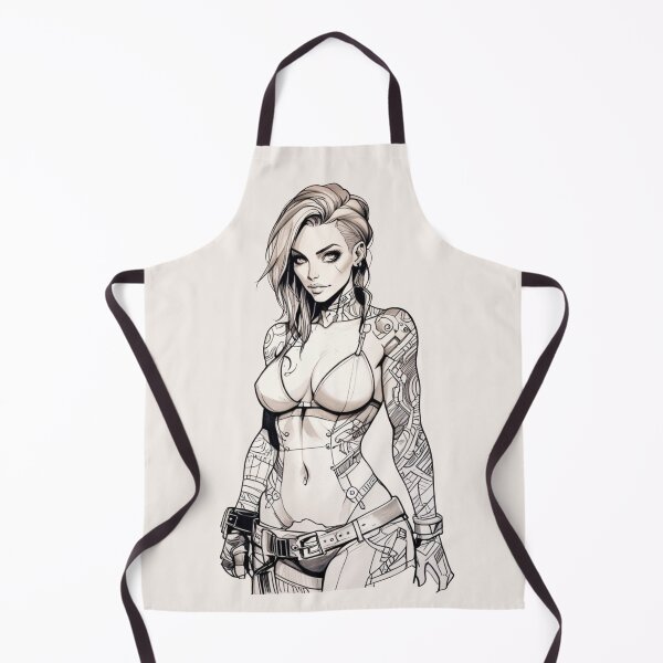 Item preview, Cyborg Girl designed and sold by ArtCraftLab.