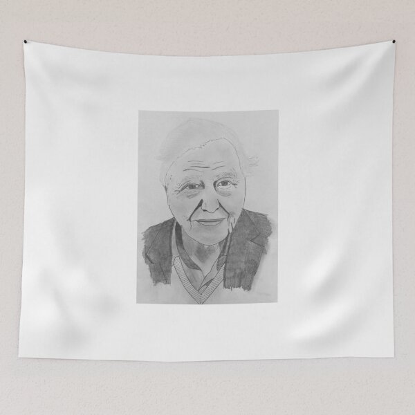 Item preview, David Attenborough  designed and sold by Boogadafloos.