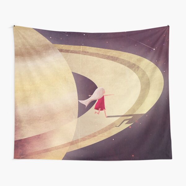 Saturn Child Tapestry