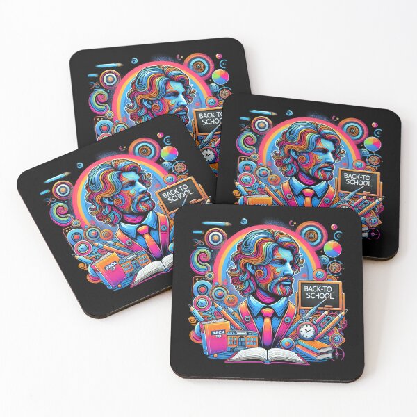 Item preview, Psychedelic Back to School Tech Vibes designed and sold by Noussairox.