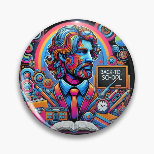 Artikelvorschau, Psychedelische Back to School Tech-Vibes entworfen und verkauft von Noussairox.