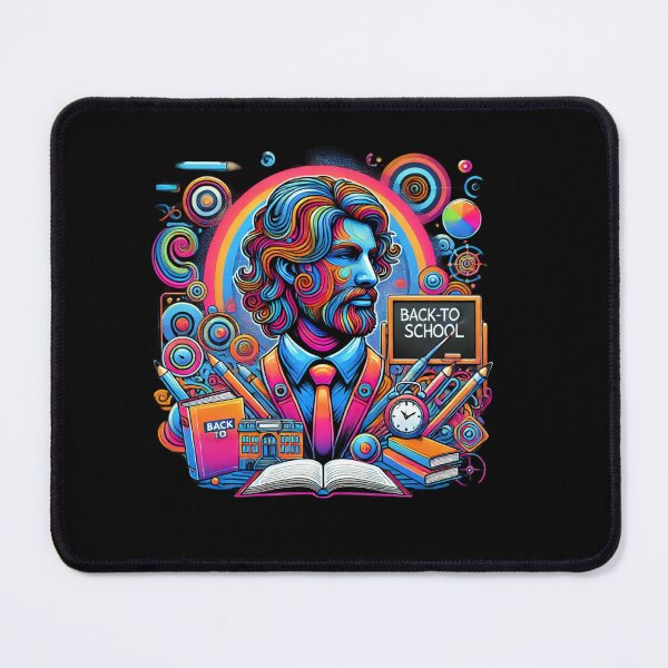 Item preview, Psychedelic Back to School Tech Vibes designed and sold by Noussairox.