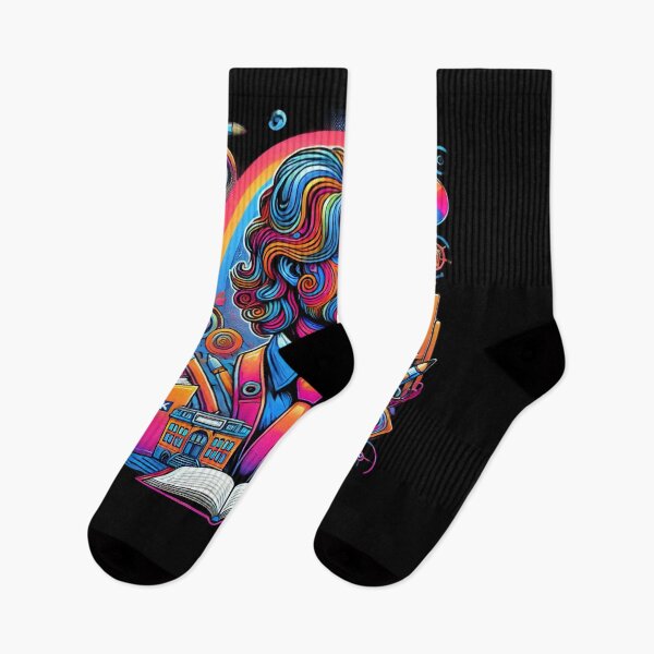 Item preview, Psychedelic Back to School Tech Vibes designed and sold by Noussairox.