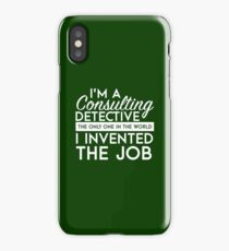 Sherlock - Consulting detective iPhone Case/Skin