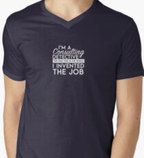 Sherlock - Consulting detective Men's V-Neck T-Shirt