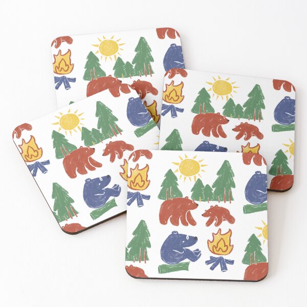 Item preview, Camping bears designed and sold by FORPOTATOPARTY.