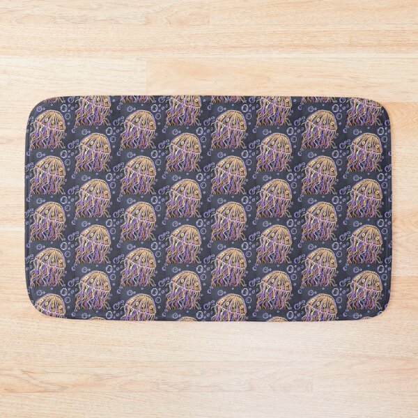 Item preview, Jellyfish underwater metallic artwork designed and sold by CreativelySophG.