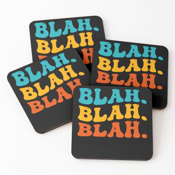 Item preview, Blah Blah Blah Retro designed and sold by Metabax.