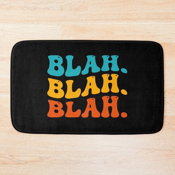 Item preview, Blah Blah Blah Retro designed and sold by Metabax.