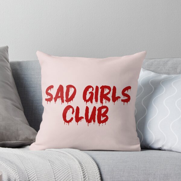 Item preview, RED ON PINK SAD GIRLS CLUB BLOOD DRIP designed and sold by RomeArtCo.