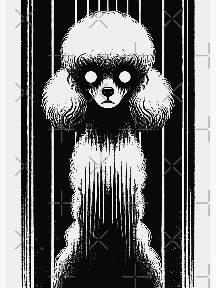 Thumbnail 3 of 3, Journal, Poodle Halloween & Grunge Aesthetic designed and sold by K9ish.