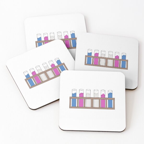 Item preview, Trans test tubes designed and sold by Blue Green Purple.