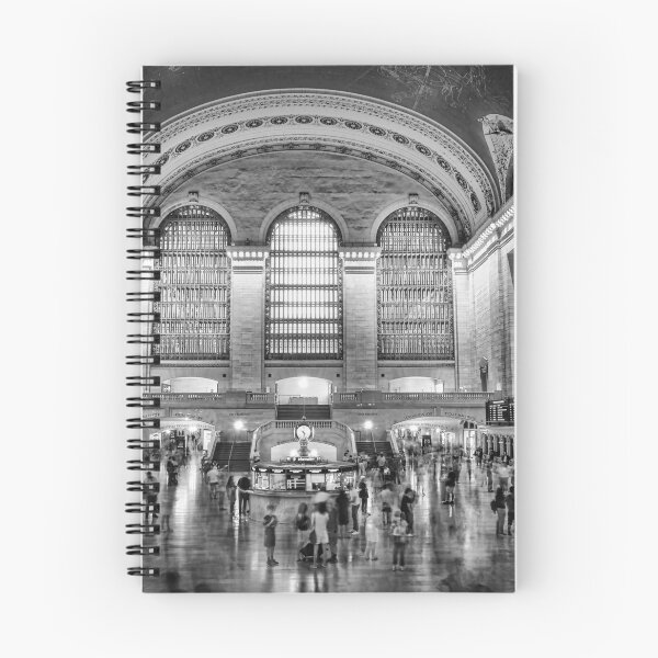 Item preview, Grand Central Terminal in black and white designed and sold by pcole123.