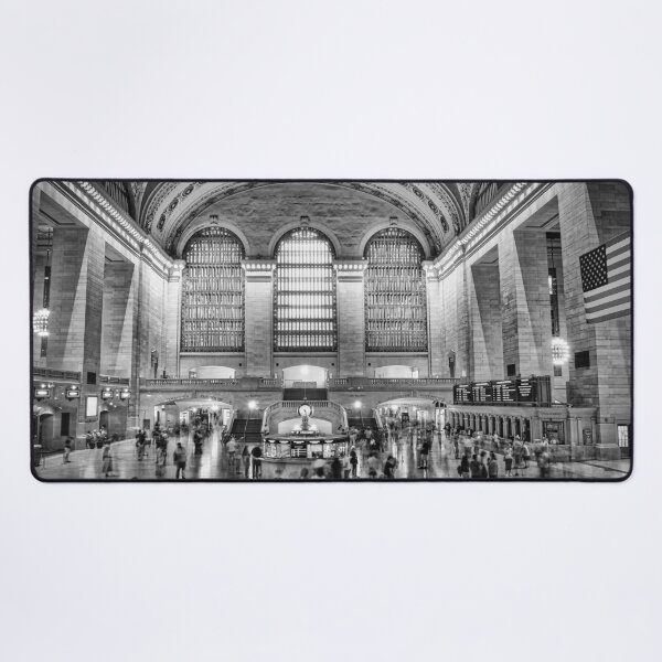 Item preview, Grand Central Terminal in black and white designed and sold by pcole123.