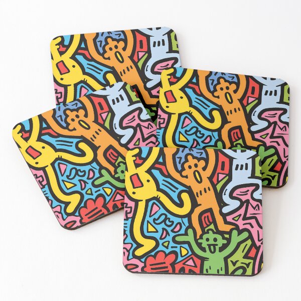 Item preview, Very colorful street art designed and sold by MidArtForge.