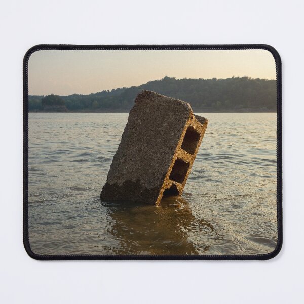 Item preview, Brick Emerging from Sand by the Mississippi River designed and sold by Brody McCauley.