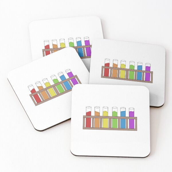 Item preview, Pride test tubes designed and sold by Blue Green Purple.