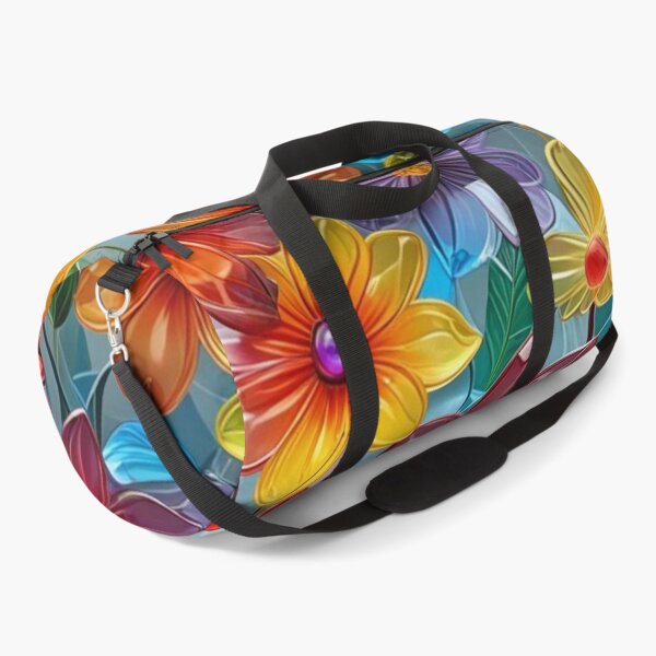 Item preview, Abstract Colorful Glass Flower Pattern designed and sold by calibrit.