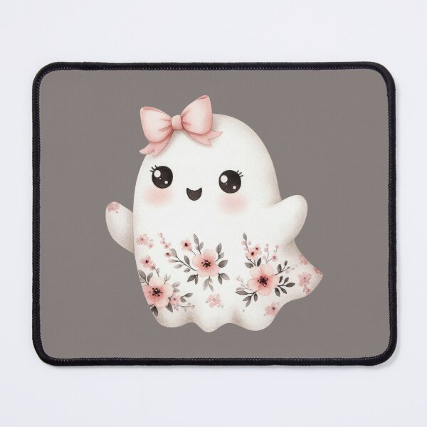 Item preview, Cute girly ghost with a bow designed and sold by FatBirdie.