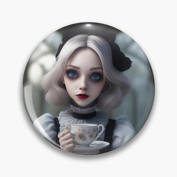 Item preview, Alice enjoys her cup of tea. designed and sold by jamiestarr.
