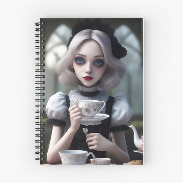 Item preview, Alice enjoys her cup of tea. designed and sold by jamiestarr.