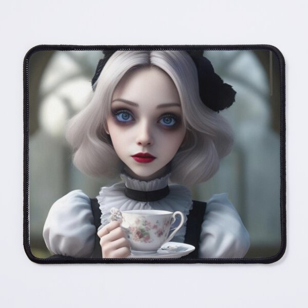 Item preview, Alice enjoys her cup of tea. designed and sold by jamiestarr.