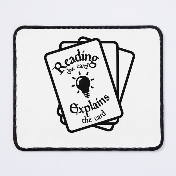 Item preview, Reading The Card Explains The Card / Funny MTG Shirt / Gift for MTG Fan designed and sold by Meowtaku-Shop.