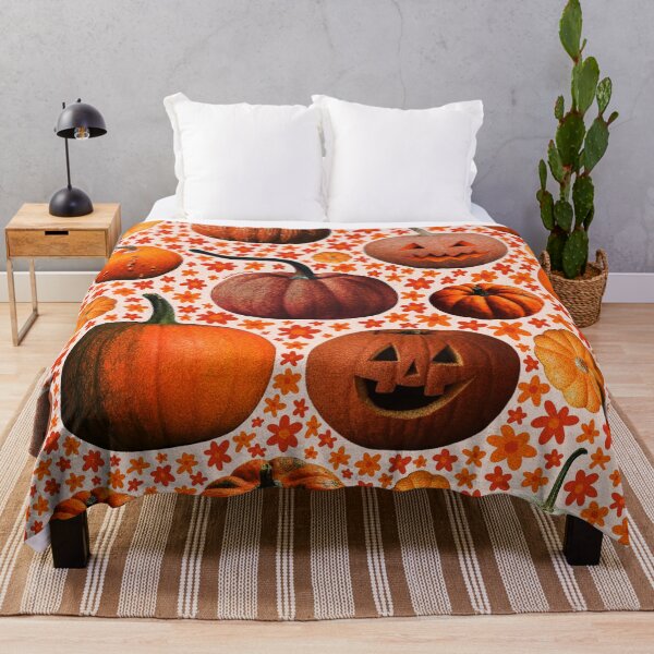 Item preview, Pumpkin Collage designed and sold by doodlebymeg.