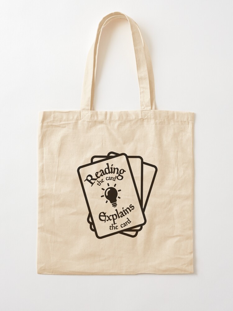Reading The Card Explains The Card / Funny MTG Shirt / Gift for MTG Fan" Tote Bag for Sale by Meowtaku-Shop | Redbubble Reading The Card Explains The Card / Funny MTG Shirt / Gift for MTG Fan" Tote Bag for Sale by Meowtaku-Shop | Redbubble