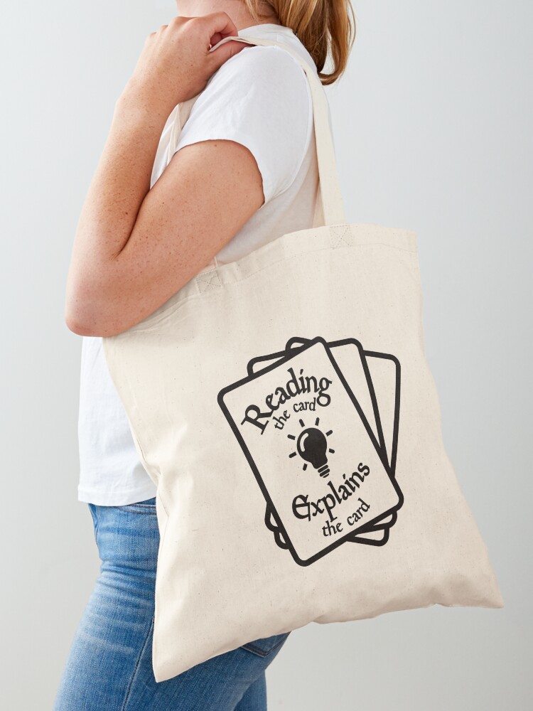 Reading The Card Explains The Card / Funny MTG Shirt / Gift for MTG Fan" Tote  Bag for Sale by Meowtaku-Shop | Redbubble