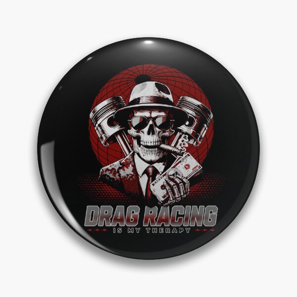Item preview, Drag Racing Is My Therapy Piston Rod Cool Skull Sunglasses Money Racing Cars designed and sold by CarantinedChaos.