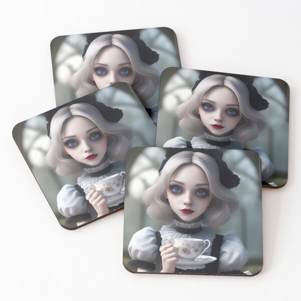 Item preview, Alice enjoys her cup of tea. designed and sold by jamiestarr.