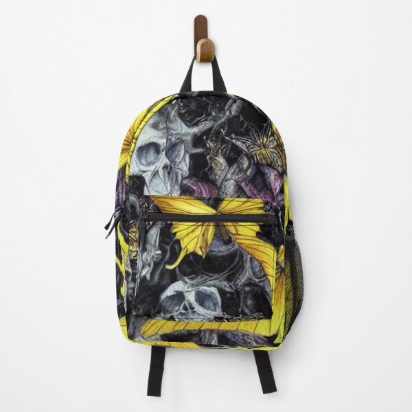 Item preview, Yellow Butterflies With Skulls 5 designed and sold by Christina Gourlay.
