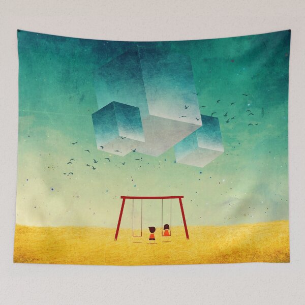 Item preview, They're Coming (The Cubes) designed and sold by annisatiarau.