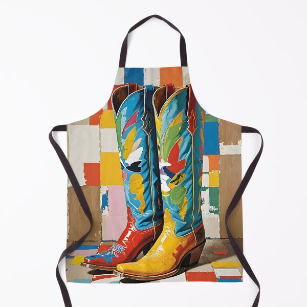 Item preview, Magical Pop Art Cowboy Boots designed and sold by Nikola Eftimov.