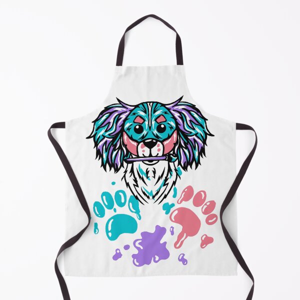 Item preview, Cartoon Cavalier King Charles Spaniel dog painting designed and sold by CreativelySophG.