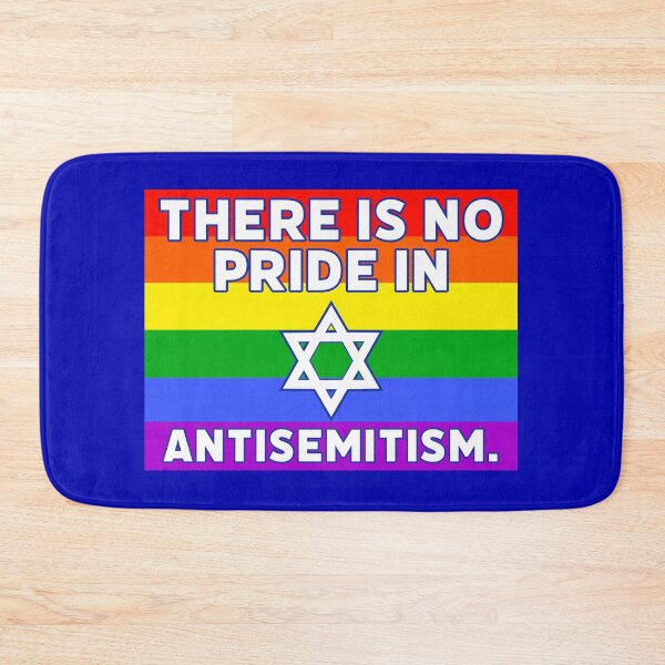 Item preview, There is no pride in antisemitism  designed and sold by Rachel the Artist .