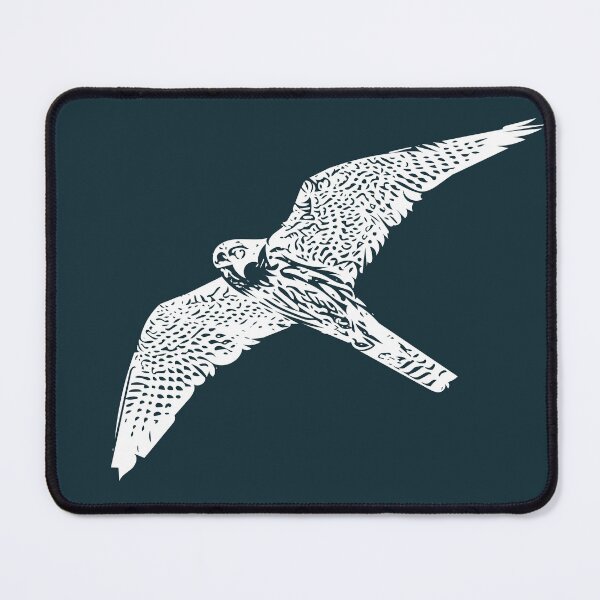 Item preview, Eurasian Hobby White Design  designed and sold by designsasstultd.