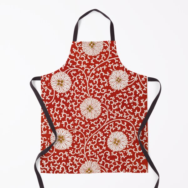 Item preview, Floral Red Ornamental Pattern designed and sold by ncbennett.