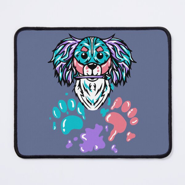 Item preview, Cartoon Cavalier King Charles Spaniel dog painting designed and sold by CreativelySophG.