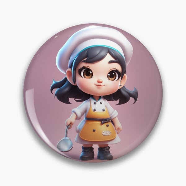 Item preview, Cute Chicken Chef Holding Spatula Cartoon Vector Icon Illustration designed and sold by hjian8219.